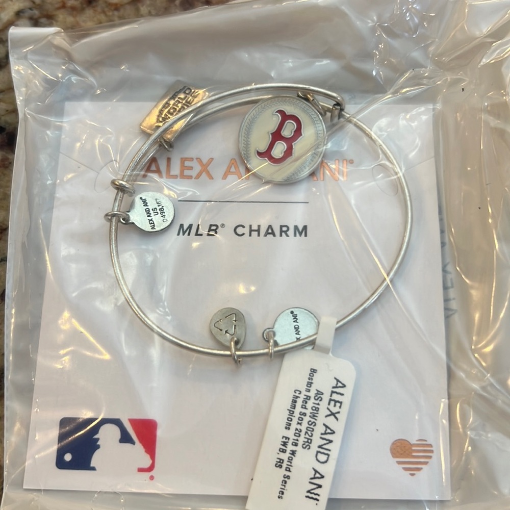 Alex and Ani Red Sox World Series Bracelet